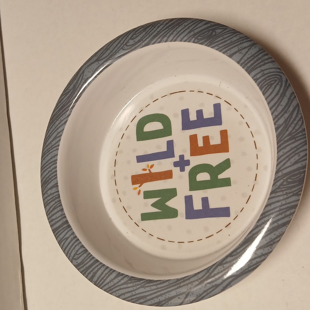 Wild Plus Free Kids Bowl NWT
